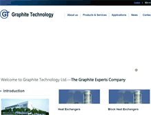 Tablet Screenshot of graphite-technology.com